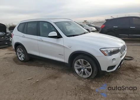 2015 BMW X3 xDrive28I из США, поврежденный, VIN 5UXWX9C51F0D53648